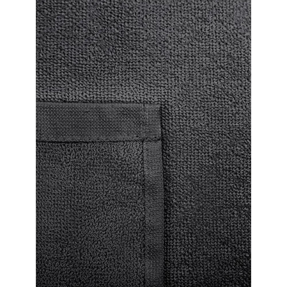 Полотенце махровое Enna 30x30 см цвет черный Santreyd STLM-2132890 - Вид №1