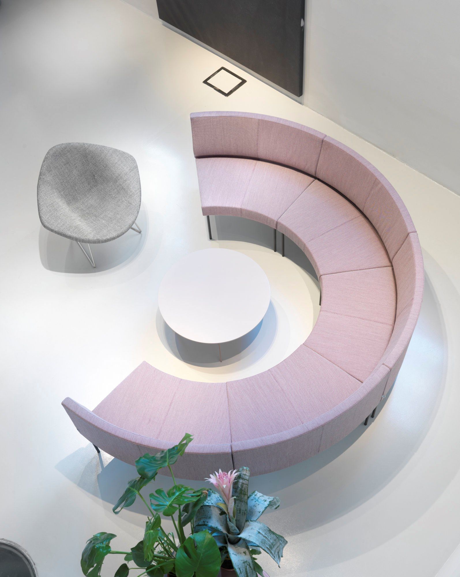 Модульная скамья из ткани со спинкой SITIA Laguna ARCH-00146120 - Вид №15