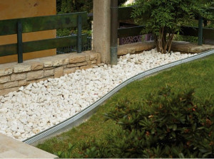 Окантовка для алюминиевых клумб