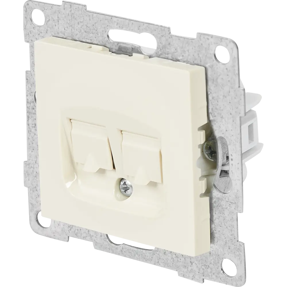 Телефонная розетка GUSI Electric Ugra RJ12 для скрытого монтажа 83864416 STLM-0045200 - Вид №1