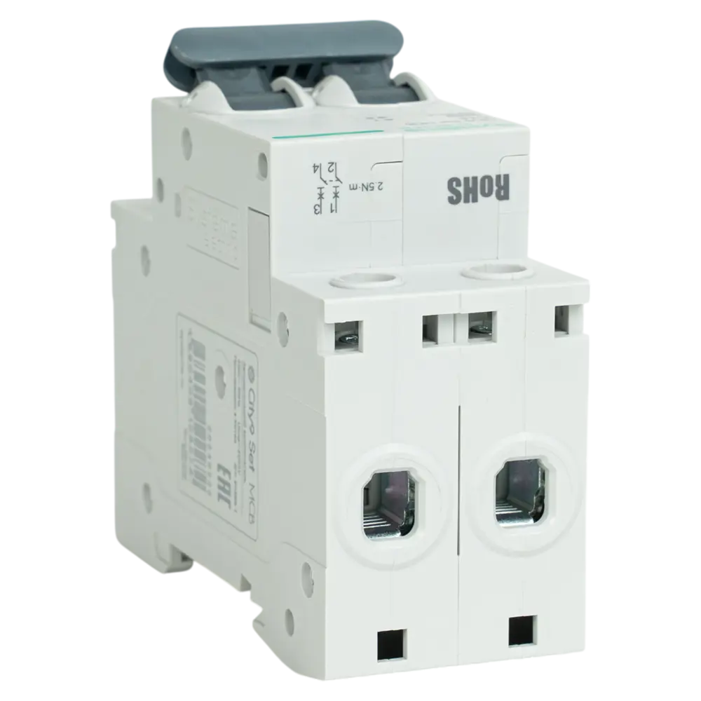 Автоматический выключатель SYSTEME ELECTRIC City9 16А двухполюсный 89412740 STLM-1578557 - Вид №5