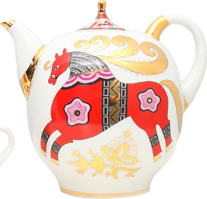 84144 Чайник заварной Фарфоровый Императорский фарфоровый завод Россия 