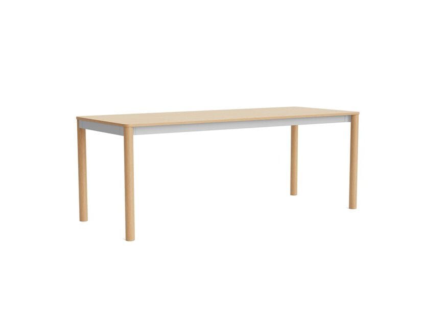 Прямоугольный стол с алюминиевыми или твердыми дубовыми ножками Hay пристройка ARCH-00016580 - Вид №10