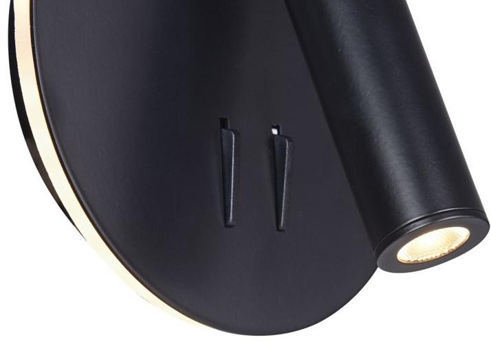 MAYTONI Регулируемый металлический настенный светильник  C176-wl-01-6w  - Вид №3