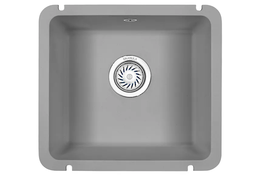 3601, АЛЮМИНИУМ, кухонная мойка, кварц GRANULA 3601-ST79 - Вид №1