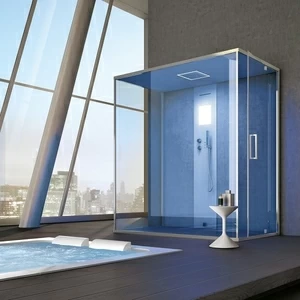 Ограждение для душа и турецкой бани Gemini 6 130х80 см 1GNQ5S0