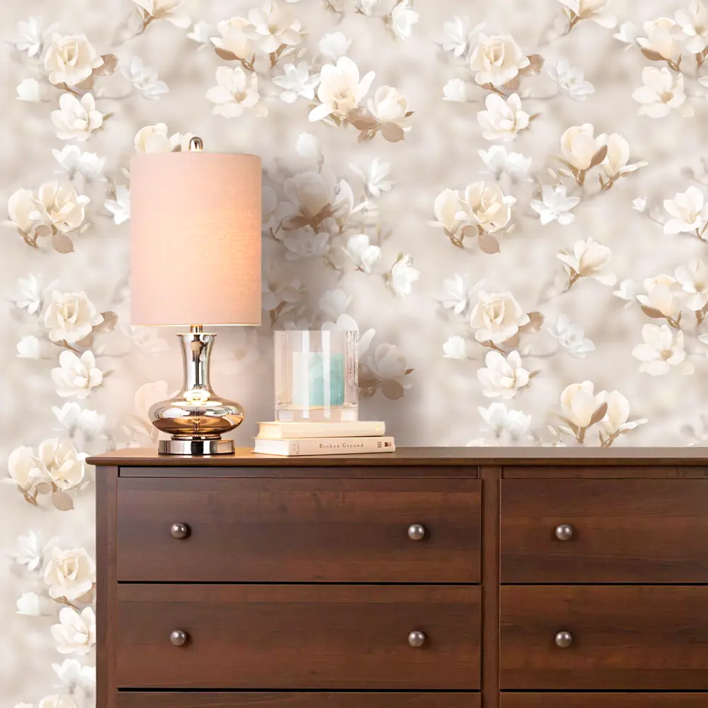 Обои флизелиновые Аурелия бежевые 1.06 м 4933 ГТФ1Э Santreyd STLM-2151895 - Вид №2