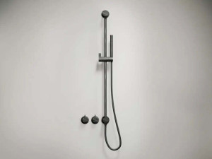 Термостатическая душевая колонка из нержавеющей стали с ручным душем