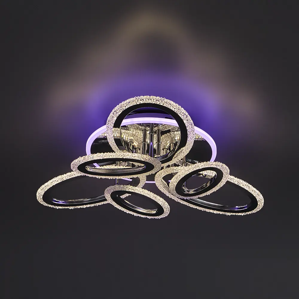 Люстра потолочная Jlight Lou 5644/150C LED цвет хром 84315609 STLM-2124141  - Вид №2