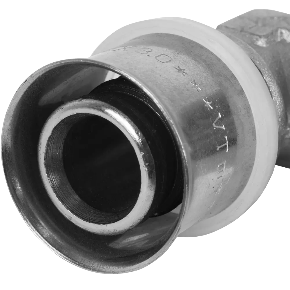 Угол комбинированный 90° Valtec 3/4"x26 мм ВР никелированная латунь VTM.252.N.002605 STLM-2118943 - Вид №1