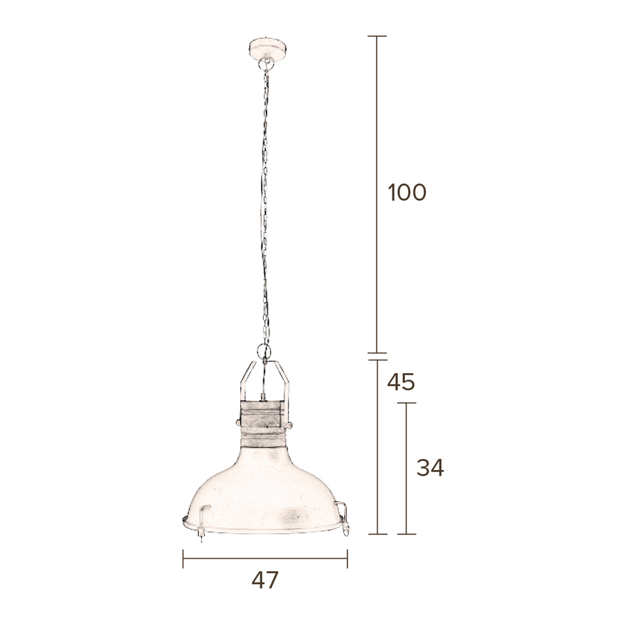 Лампа подвесная Raw Dutchbone 5300072 - Вид №6