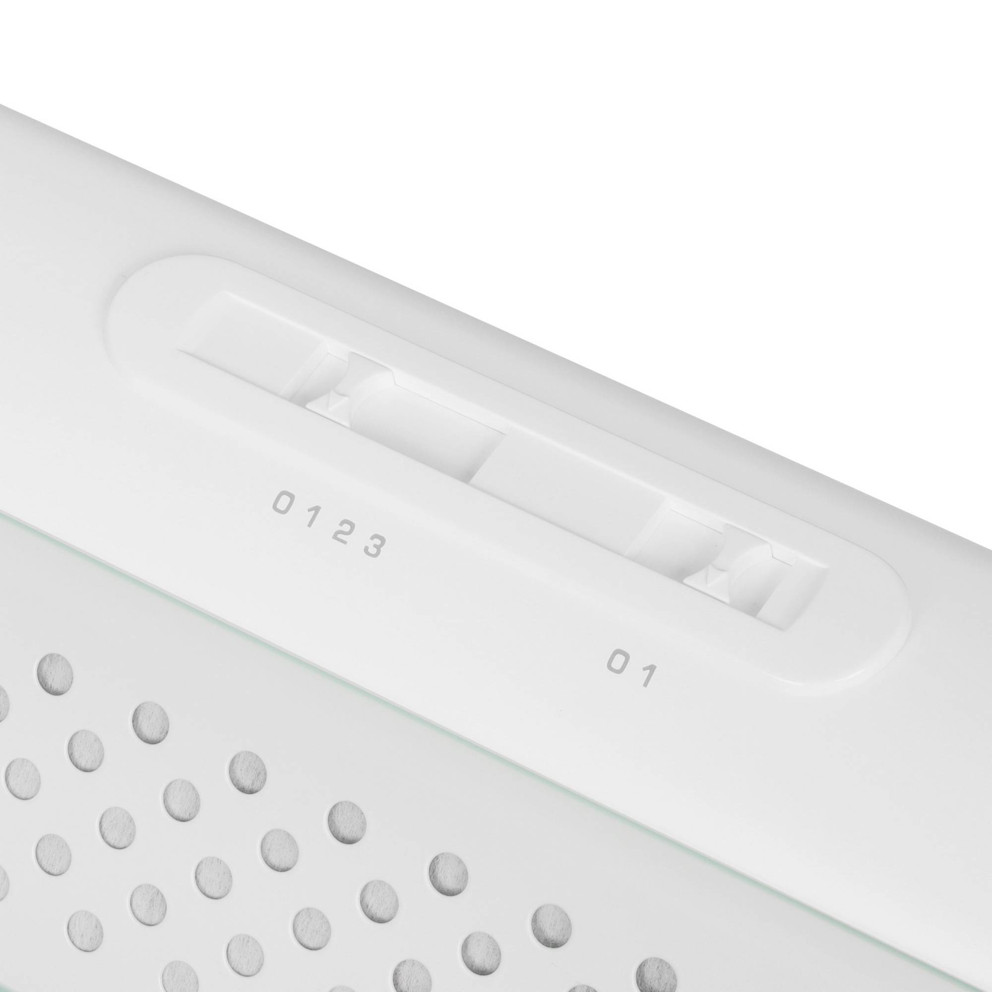 9071695 Вытяжка подвесная Aceline ES-50W белый/прозрачный STDN-0029725 - Вид №4