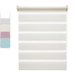 Штора рулонная день-ночь Inspire Peter 60x160 см экрю Cream 5 82691114 STLM-2106783