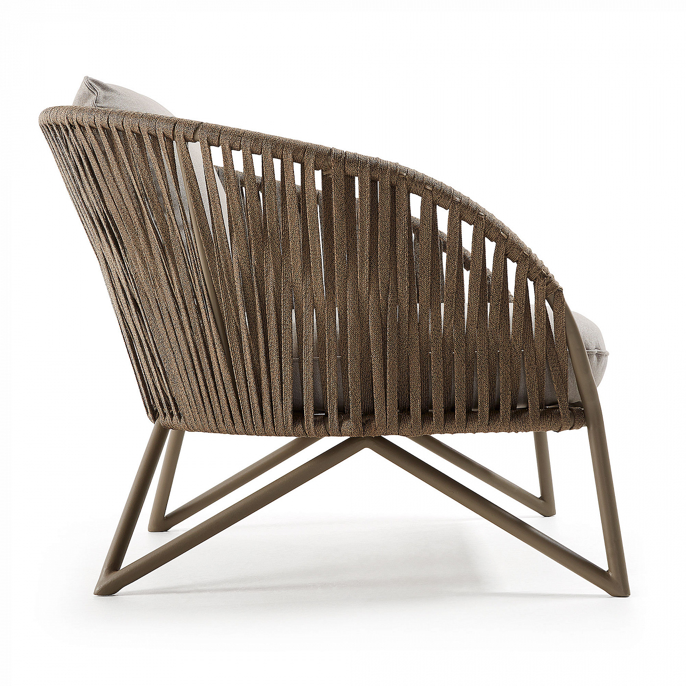 068433 Кресло коричневая La Forma Branzie  - Вид №3