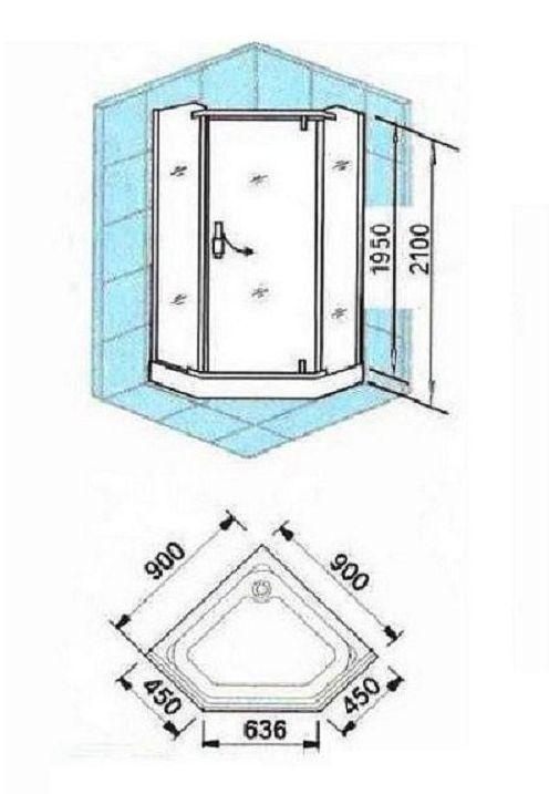 TS-028B Душевое ограждение Appollo TS Santreyd  - Вид №1