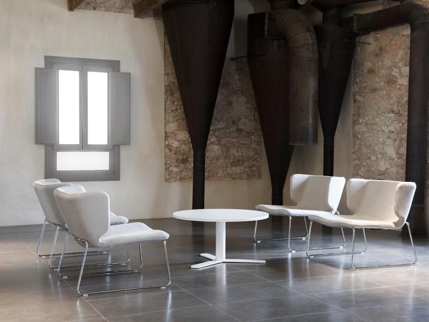 Viccarbe Санное кресло из ткани Wrapp sun-id-1390771 - Вид №4