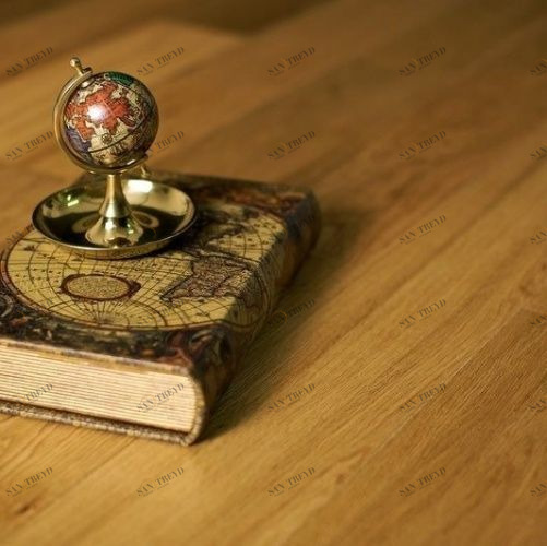 Массивная доска Amber Wood Лак Дуб Натур (Гладкая) 300-1800х120 мм 2600300254