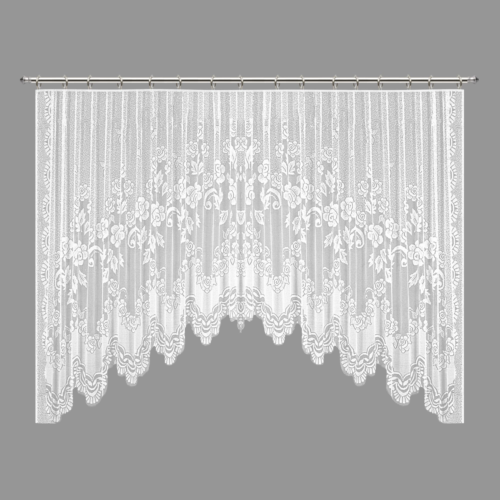 13951948 Занавеска на ленте «Уют», 470х165 см, цвет белый Santreyd  - Вид №1