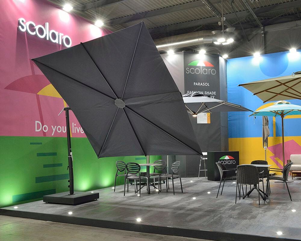 Алюминиевый поворотный зонтик с порошковым покрытием Scolaro Parasol ARCH-00041927 - Вид №8