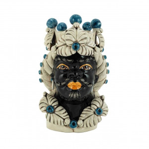 200944-80 ABHIKA ВАЗА MORO MAN EVE BLUE