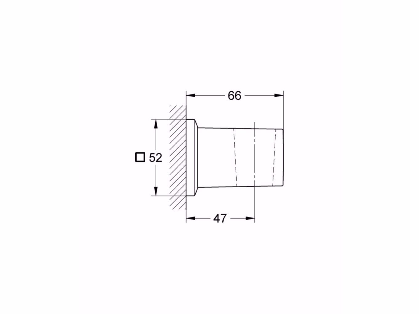 Металлический держатель для душа Grohe Allure Brilliant ARCH-00030863 - Вид №2