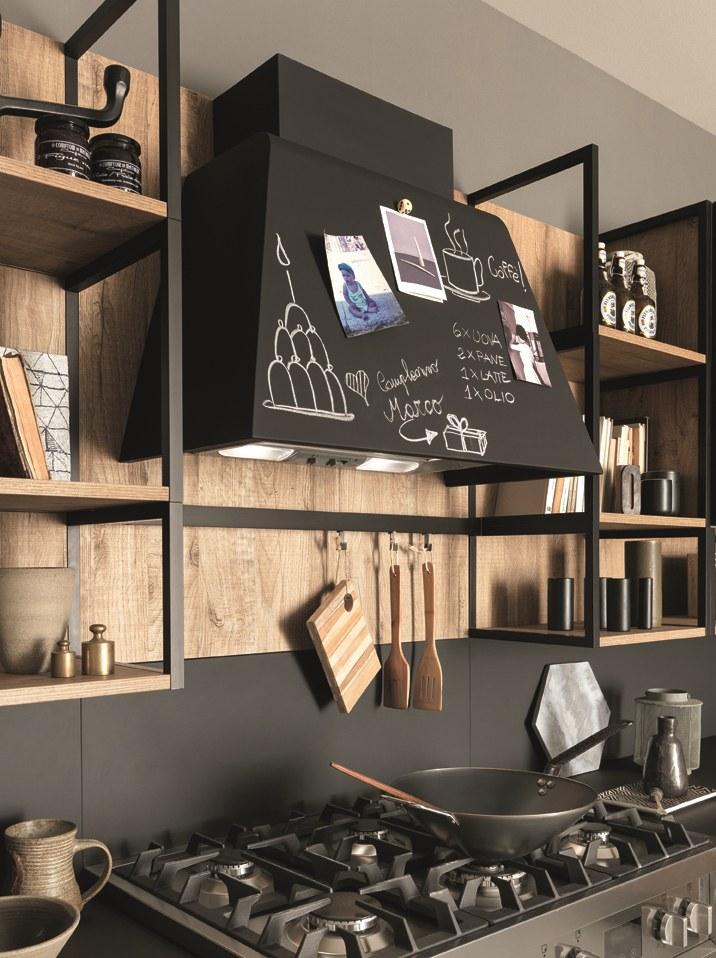 Febal Casa Линейная кухня из fenix-ntm® sun-id-1482484 - Вид №8