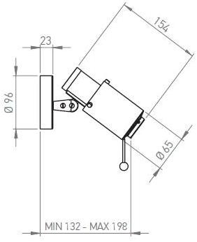 DCW éditions Регулируемый настенный светодиодный светильник Biny sun-id-1486317 - Вид №10