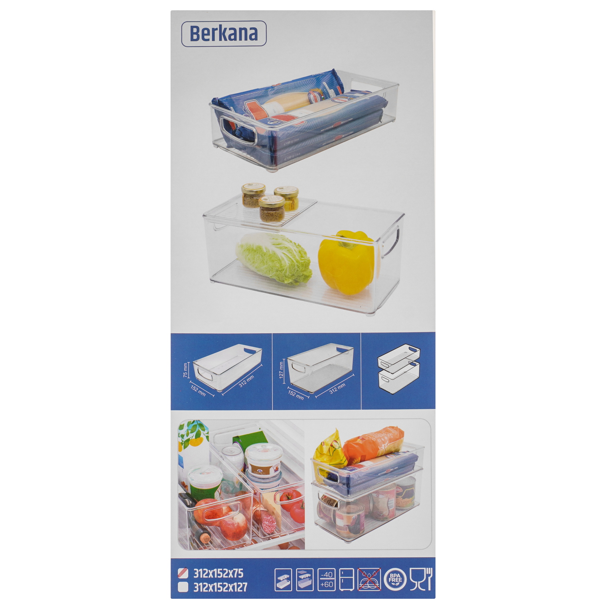 9214890 Органайзер BEROSSI Berkana прозрачный STDN-0052279 - Вид №5