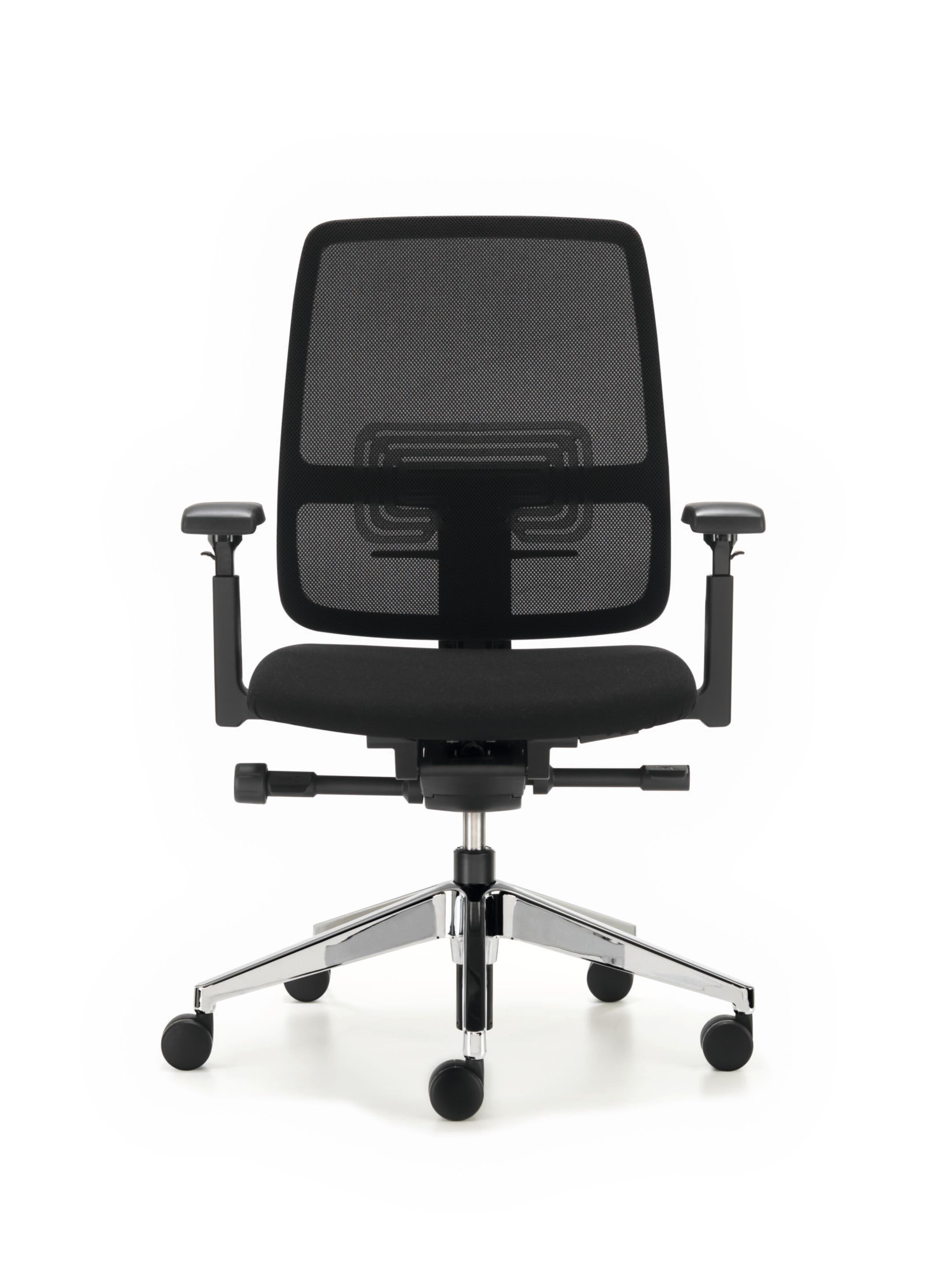 Тканевый мягкий поворотный операционный стул с подлокотниками Haworth Lively ARCH-00146073 - Вид №2