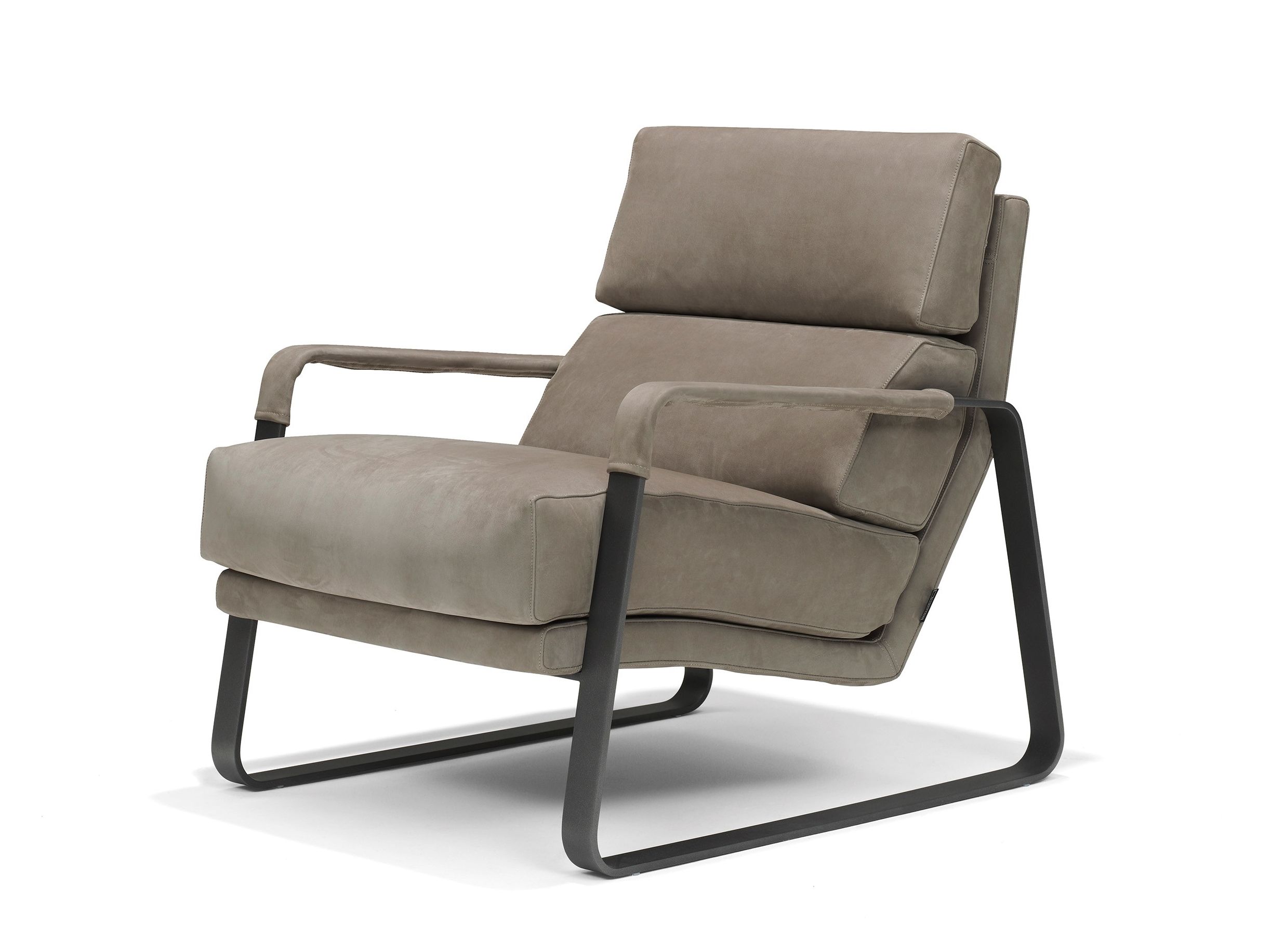 Кожаное кресло с подлокотниками Linteloo Kone ARCH-00083186