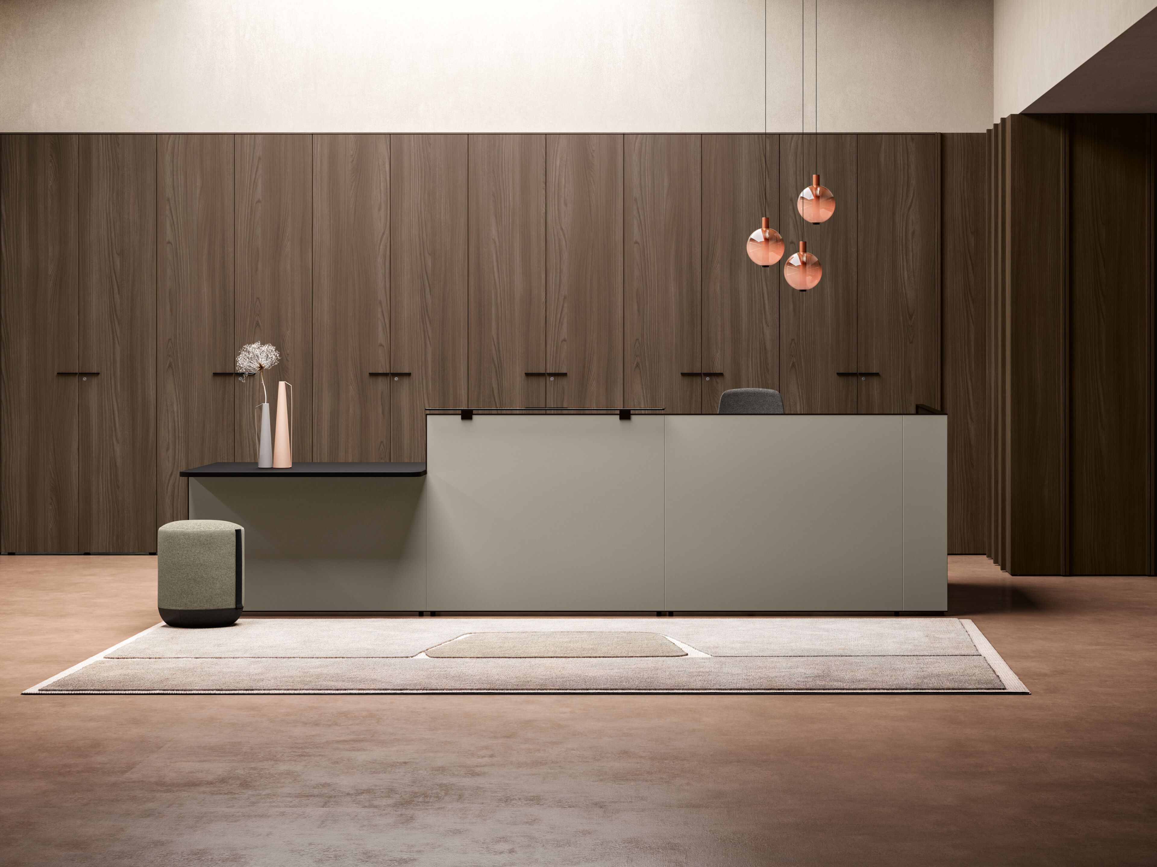 Banco reception Bralco OUTLINE ARCH-00033369