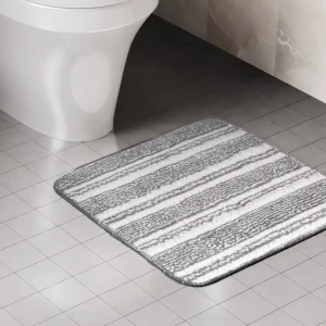 Коврик для туалета LEMER Tocantis — серый комфорт 50×50 см 89384890