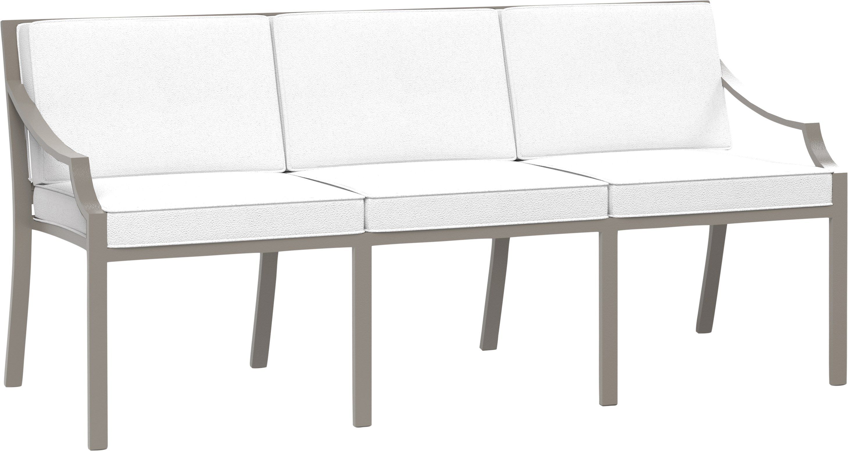 3-местный алюминиевый садовый диван JANUS et Cie Fiore ARCH-00146614 - Вид №1