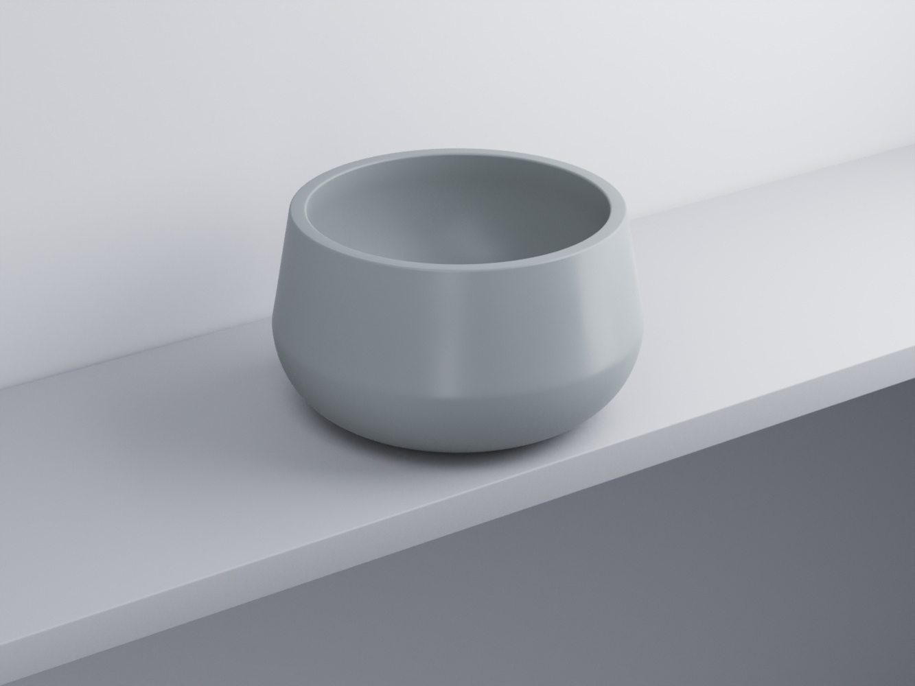 BATA-BR Накладная чаша Tina h26 cielo Le Bacinelle Ceramica Cielo