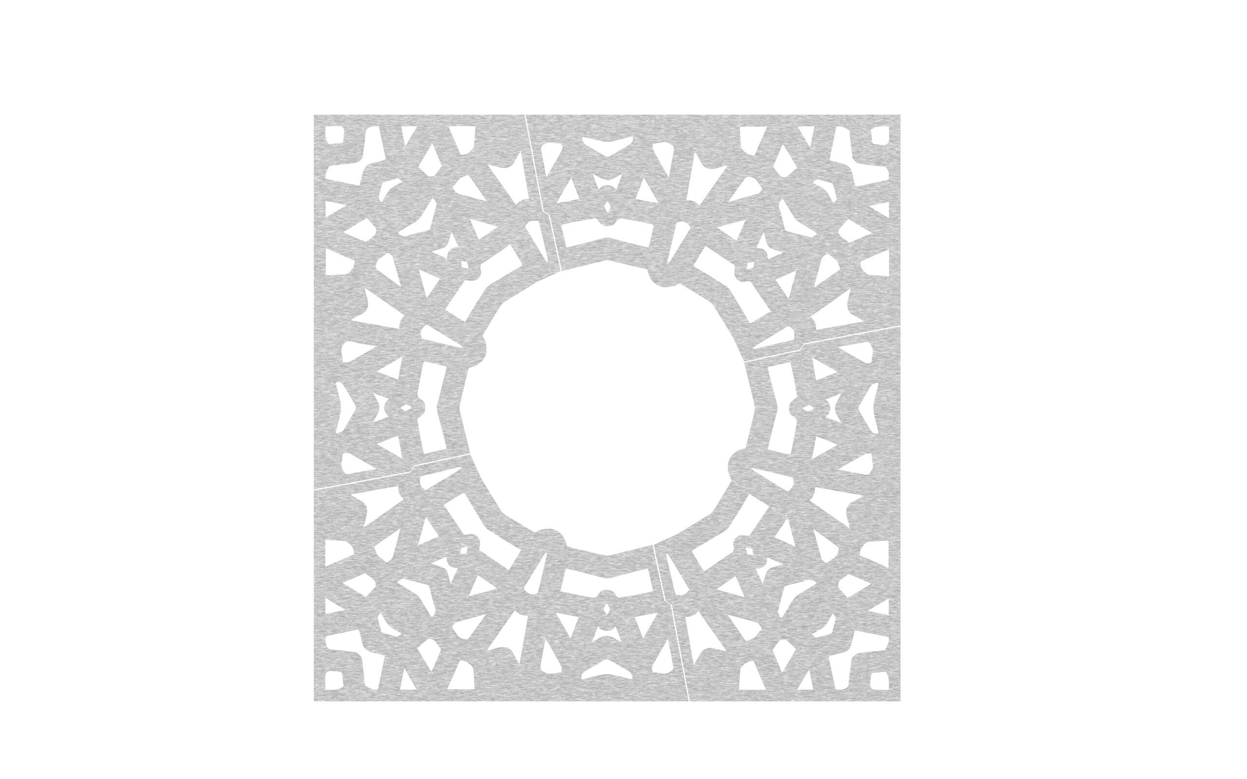 Стальная решетка для валов CITYSì GALAXY ARCH-00029637 - Вид №1