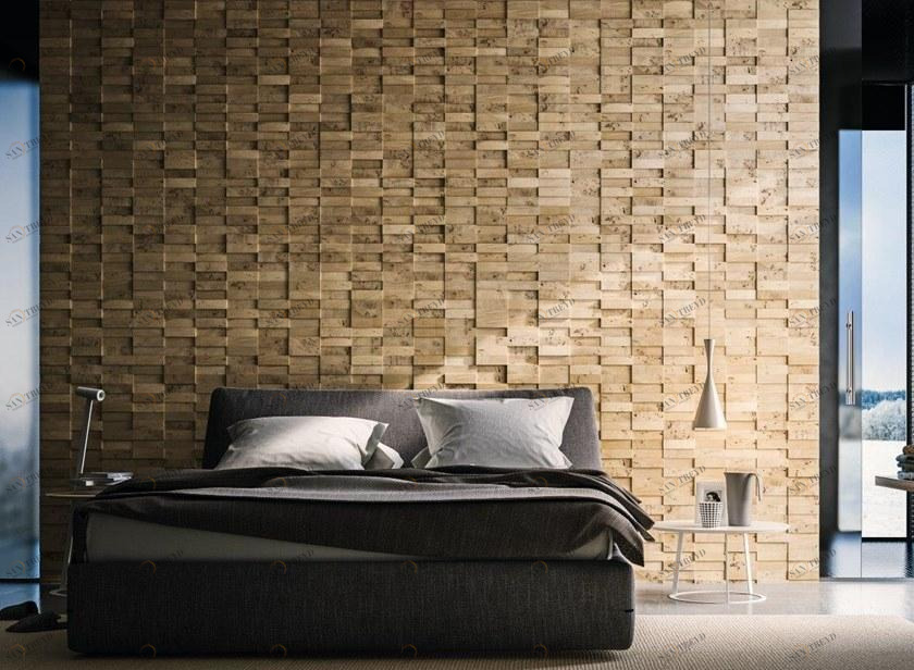 Bruno Parquet Трехмерная облицовка из вторичного дерева Walls sun-id-1395260