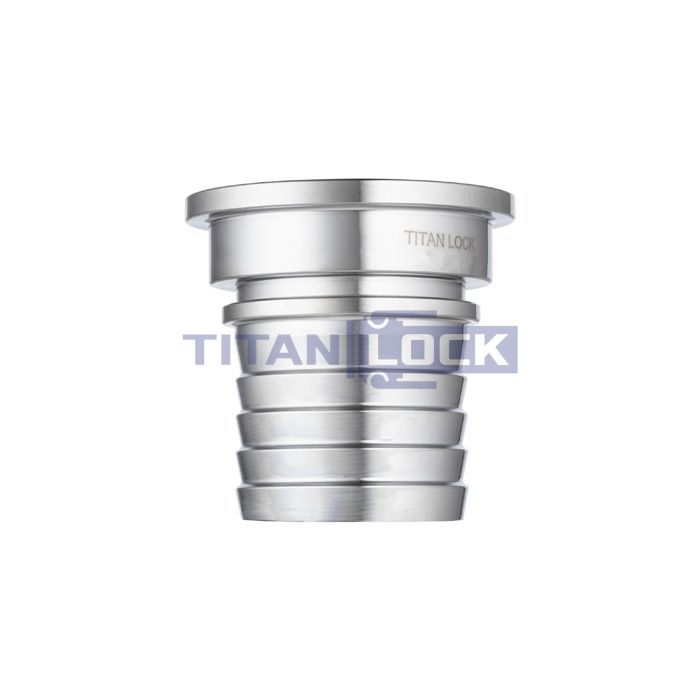 Конический штуцер под рукав SMS 1/4" нерж. 316 TL1/4CONSS-S TITAN LOCK  - Вид №2