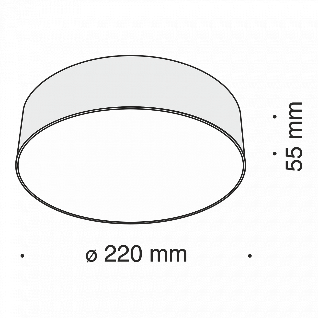 Светильник потолочный светодиодный 22 см черный Zon C032CL-L32B4K TECHNICAL CEILING & WALL 00-3956938 Черный  - Вид №3