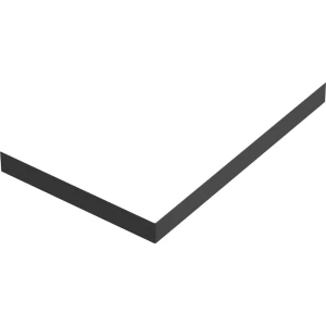 Экран для душевого поддона Marble прямоугольный 80x120 см цвет черный