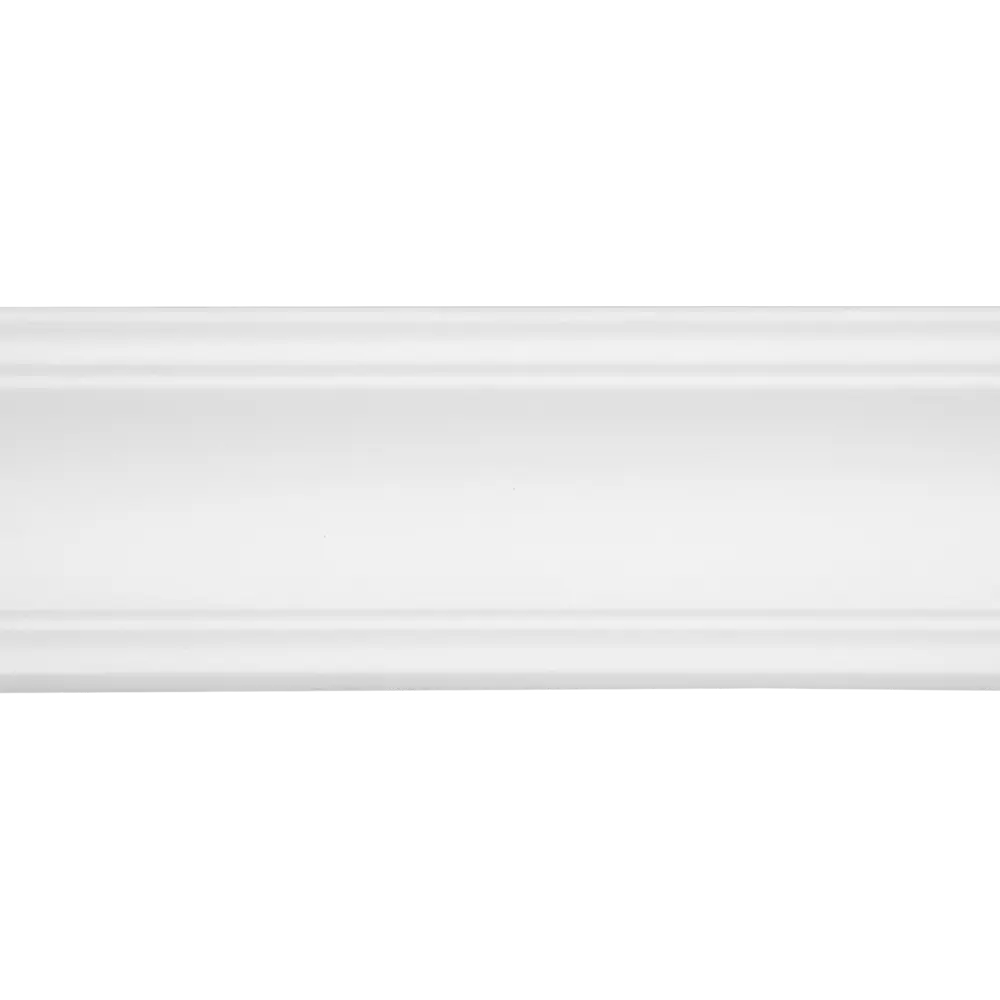 Плинтус потолочный полистирол ударопрочный NMC LM01 белый 50x75x2000 мм STLM-2018221 - Вид №2