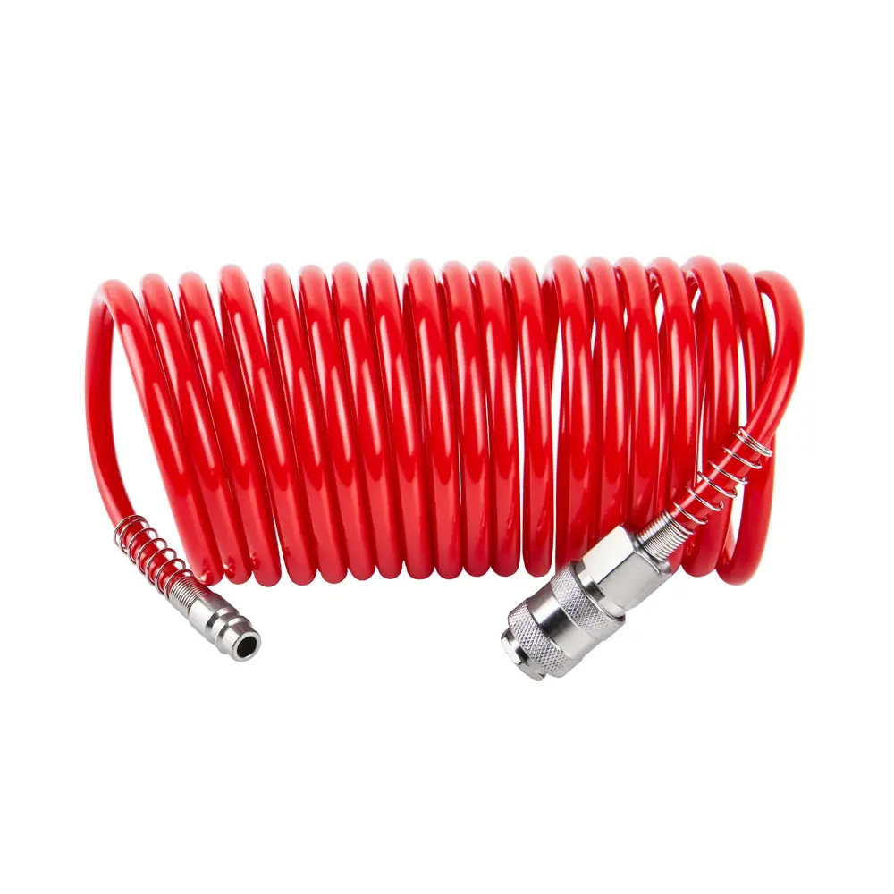 Шланг компрессорный Elitech спиральный 5 м для пневмоинструмента 84552345 STLM-0051850 - Вид №1