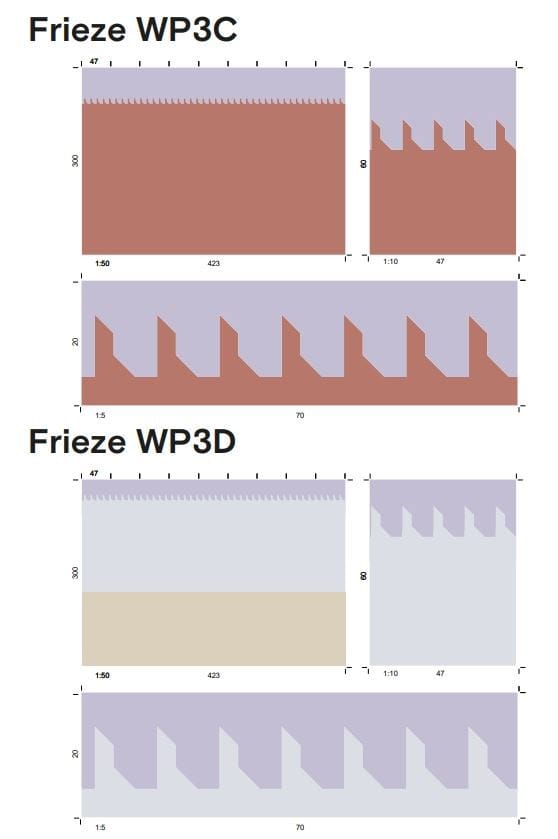 Водонепроницаемые обои для ванной комнаты Ex.T Frieze ARCH-00043184 - Вид №8