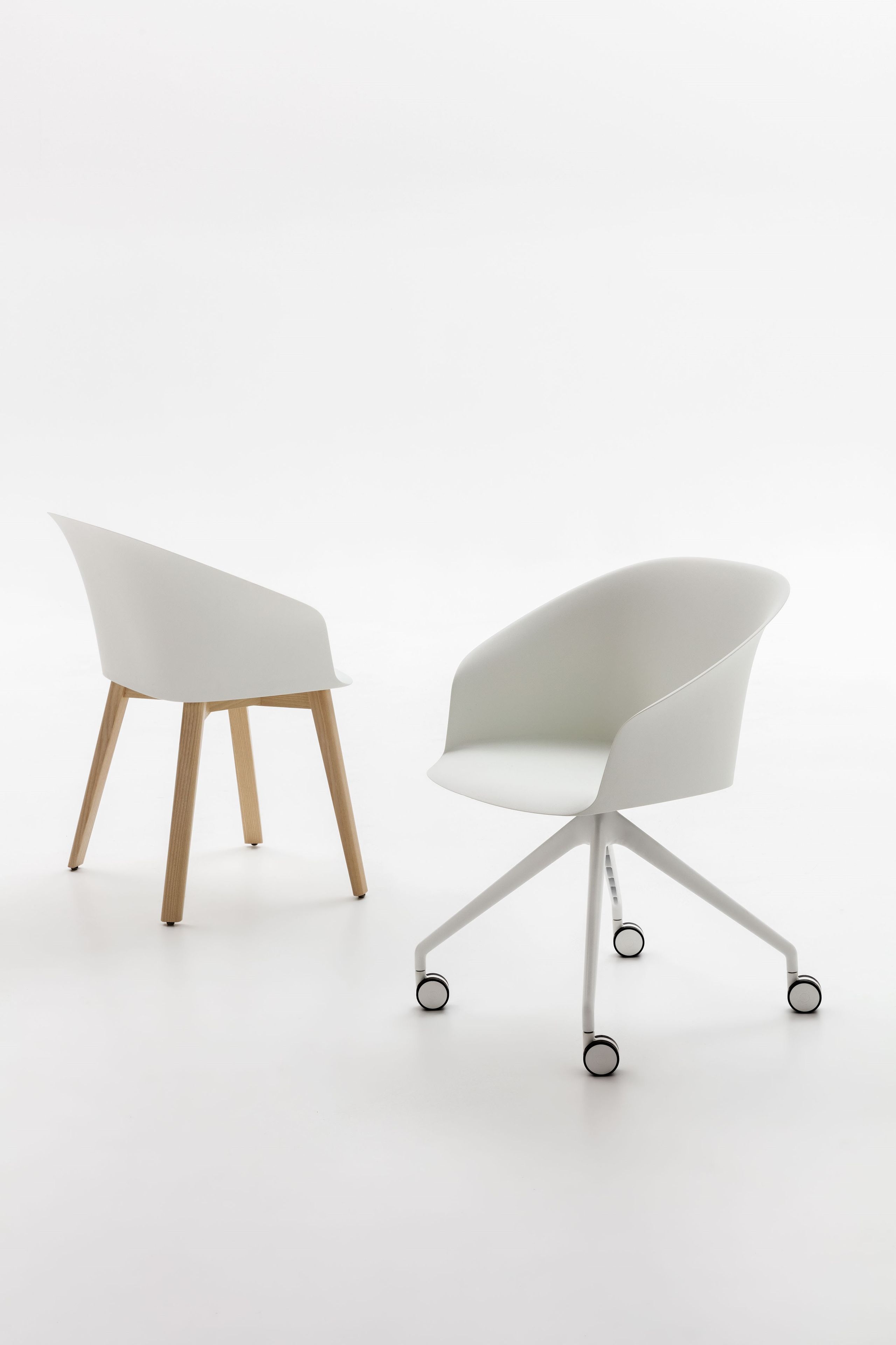 Стул из полипропилена с мягким сиденьем Crassevig Finna ARCH-00114945 - Вид №5