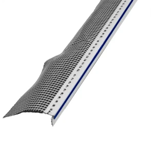 Профиль оконный примыкающий ПВХ Albes со стеклосеткой 9 мм