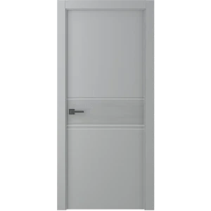 Дверь межкомнатная глухая Твинвуд2 эмаль серый 2200x700 мм 82637496 STLM-2172335