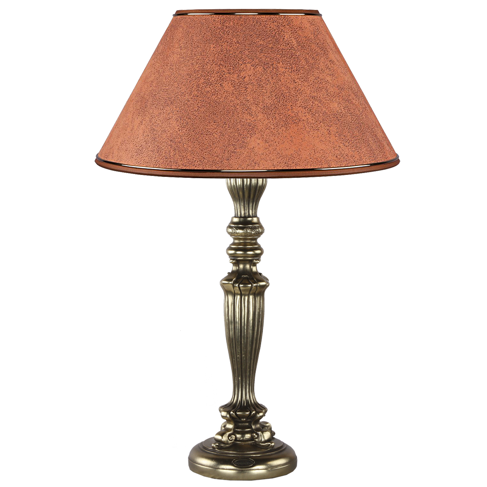 32116,34013 Настольная лампа Богемия Бронза Персик BOGACHO 4627138247884, 4627138151518