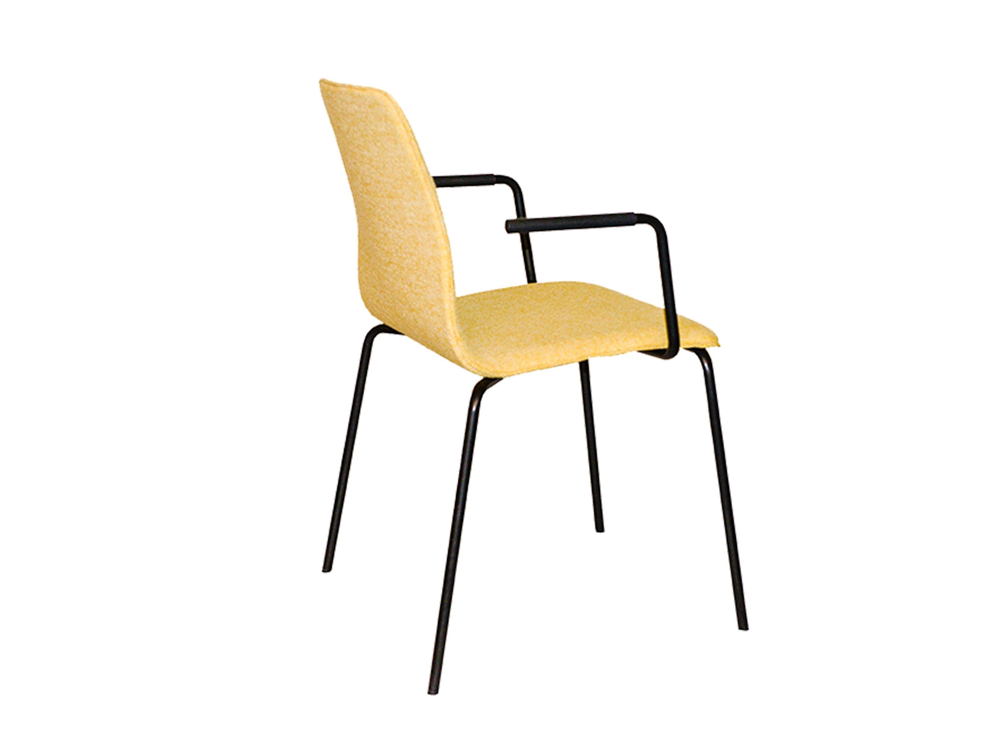 Мягкий штабелируемый стул с подлокотниками KFF Maverick ARCH-00064381 - Вид №4