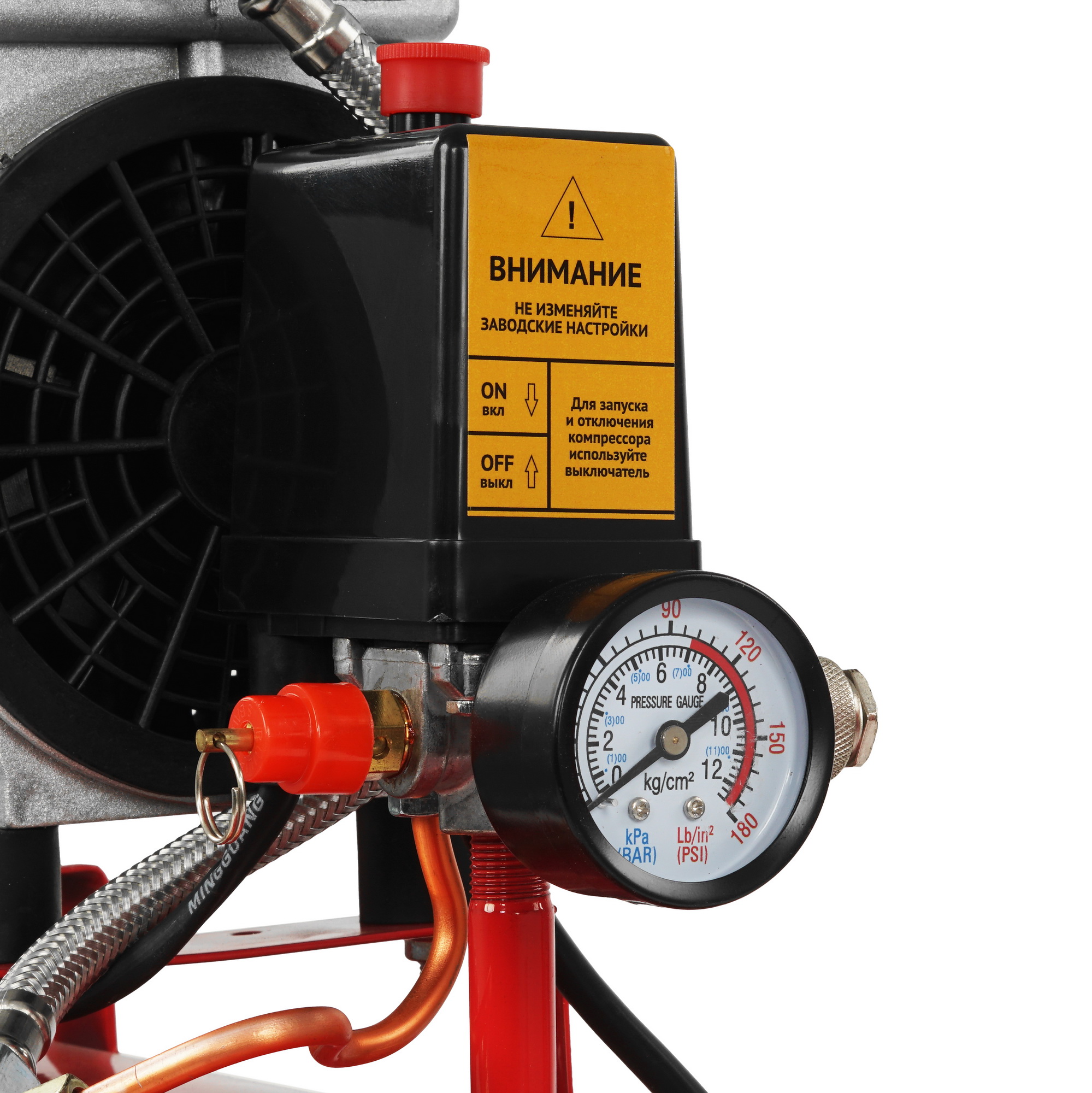 Компрессор поршневой безмасляный Edon NAC-25/1000 9137437 STDN-0059000 - Вид №5