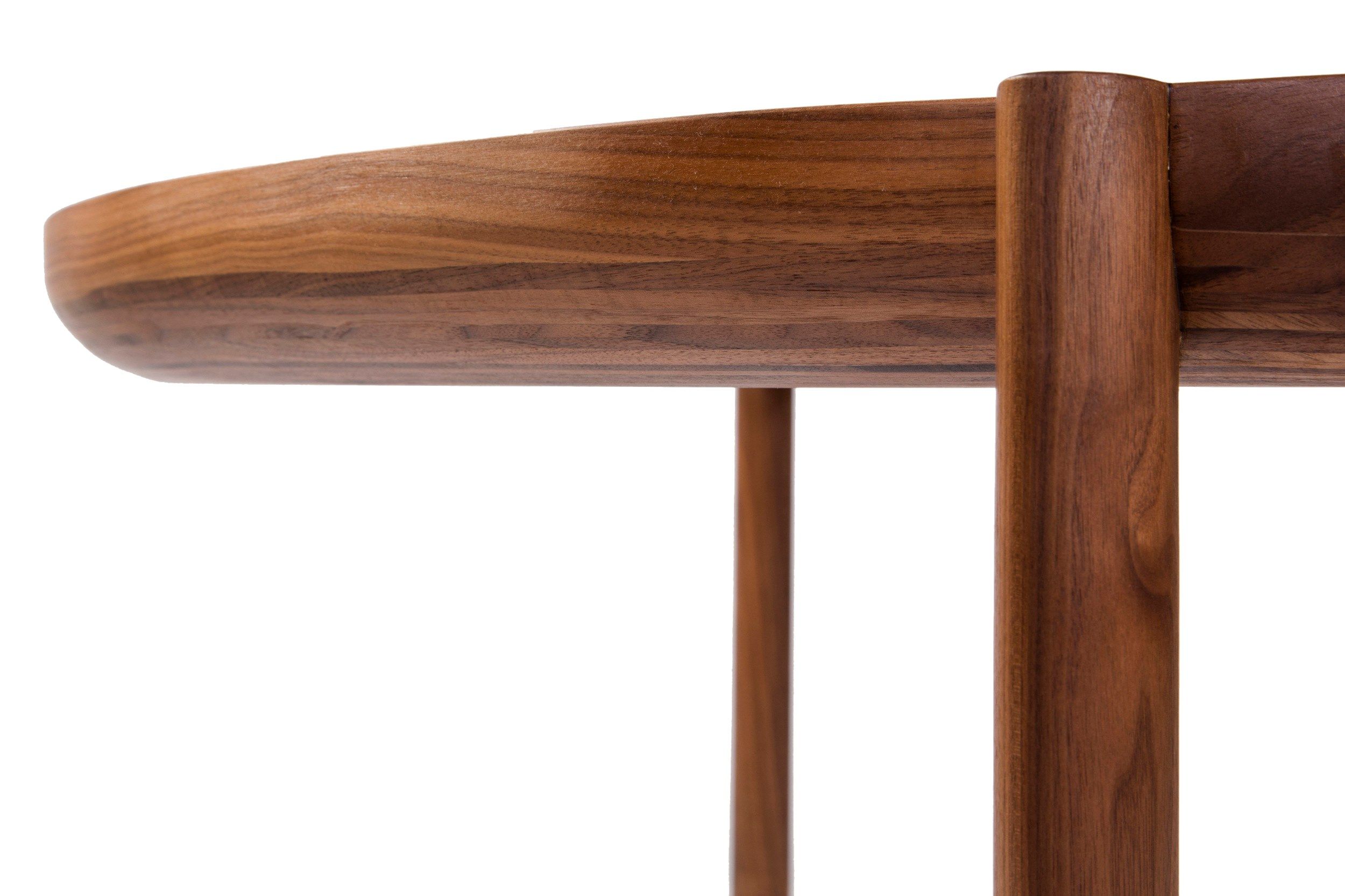 Круглый стол из дерева и стекла BassamFellows Спицы ARCH-00108457 - Вид №5