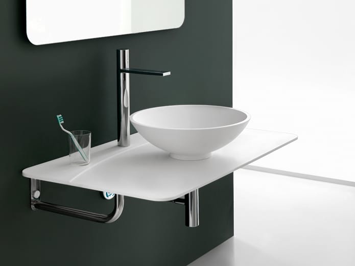 Круглый подвесной умывальник в HIMACS Ponte Giulio Росс ARCH-00130637 - Вид №1